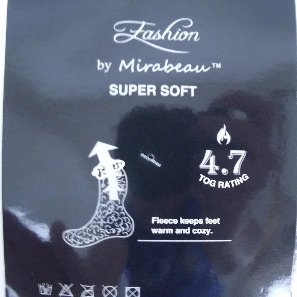 Mirabeau Thermal Fleece Lined Slipper Cabin Socks